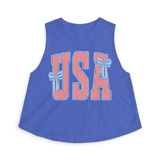 USA Crop Top
