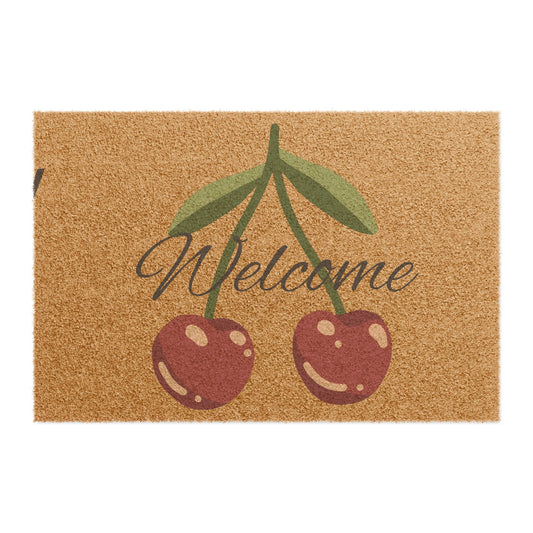 Cherry Welcome Doormat