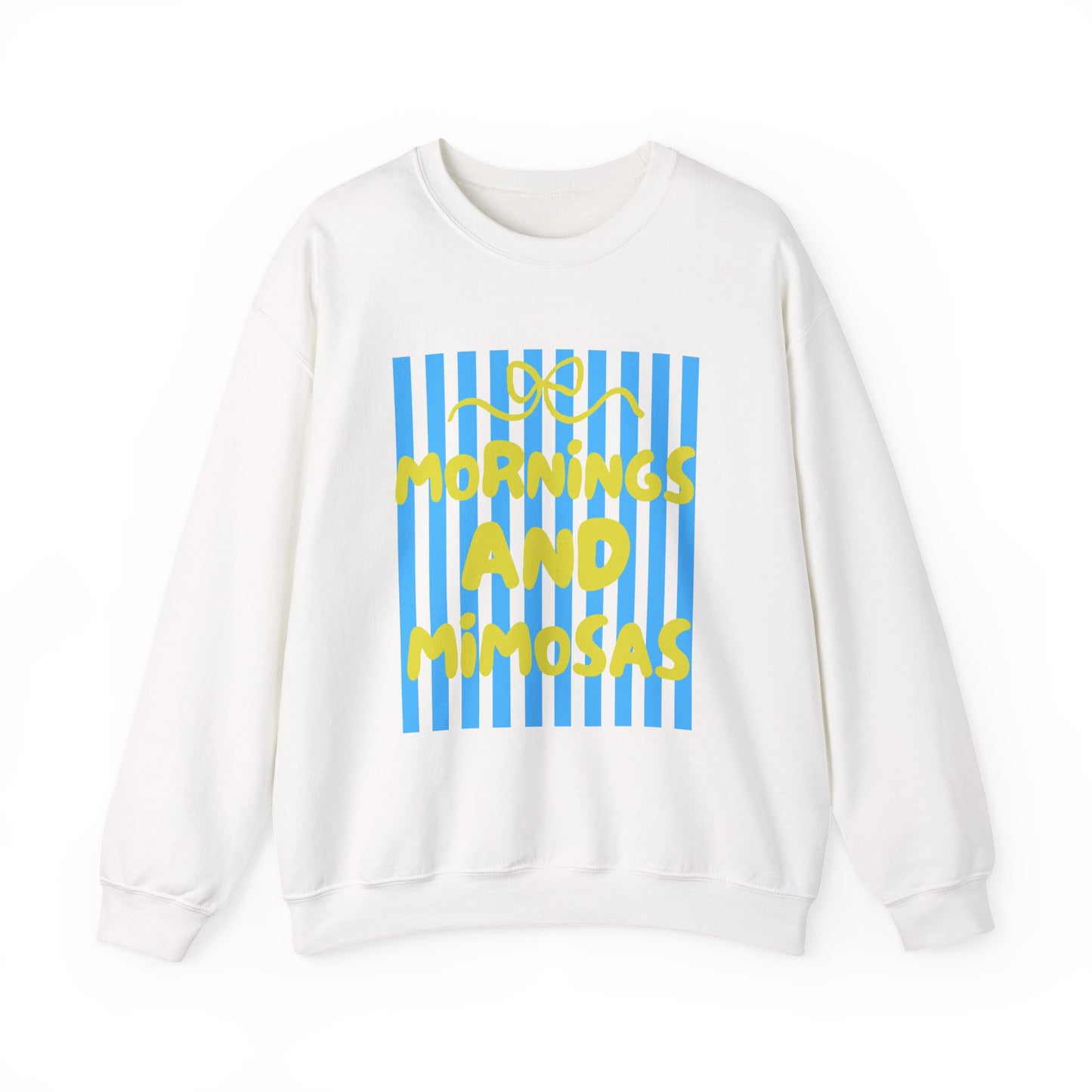 Mornings and Mimosas yellow/blue
